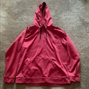 Men’s burgundy Nike hoodie